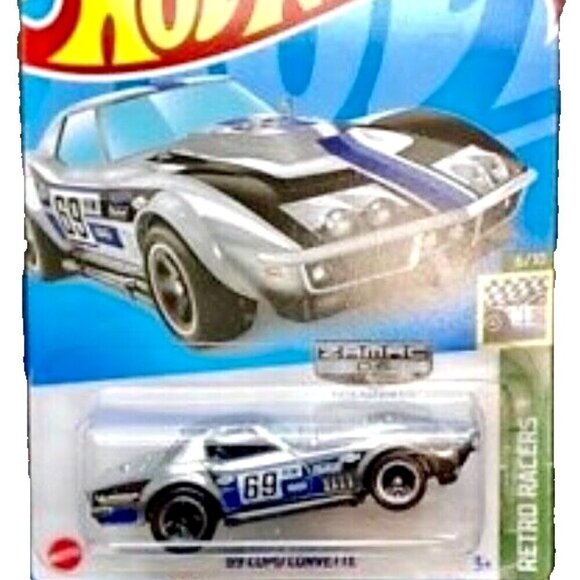 Hot Wheels ZAMAC O5 ‘69  Copo Corvette 79/250 Retro Racers 6/10 NIP - Picture 1 of 5